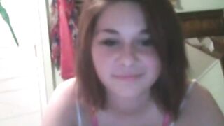 Cute Omegle Teen Strip And Masturbate