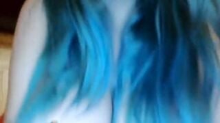 Nerdy Girl With Nice Huge Boobs On Cam