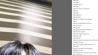 Omegle Asian Mouth Tease