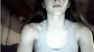 Amateur Omegle Slut Loves To Show All She's Got