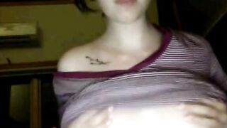 College Girl Shows Her Stuff