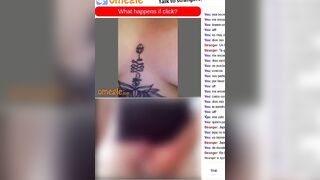 Omegle Girl 105 - Plays With Her Thong