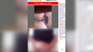 Omegle Girl 105 - Plays With Her Thong