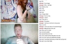 Hot Redhead Omegle Slut