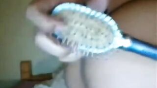 Omegle Teen DP's Herself