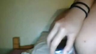 Omegle Teen DP's Herself