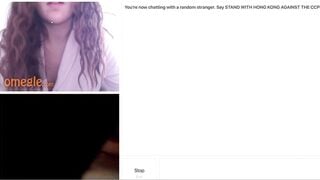 Omegle Lovely Slut Plays With Pussy And Flash Ass