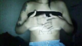Tattooed Omegle Hottie