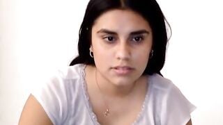 Sexy 19yo Columbian Plays The Omegle Game
