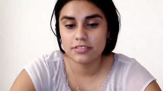 Sexy 19yo Columbian Plays The Omegle Game