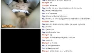 Skinny French Teen On Omegle