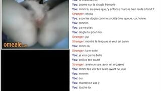 Skinny French Teen On Omegle