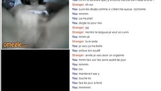 Skinny French Teen On Omegle