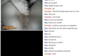 Skinny French Teen On Omegle
