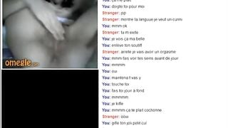 Skinny French Teen On Omegle