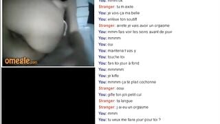 Skinny French Teen On Omegle