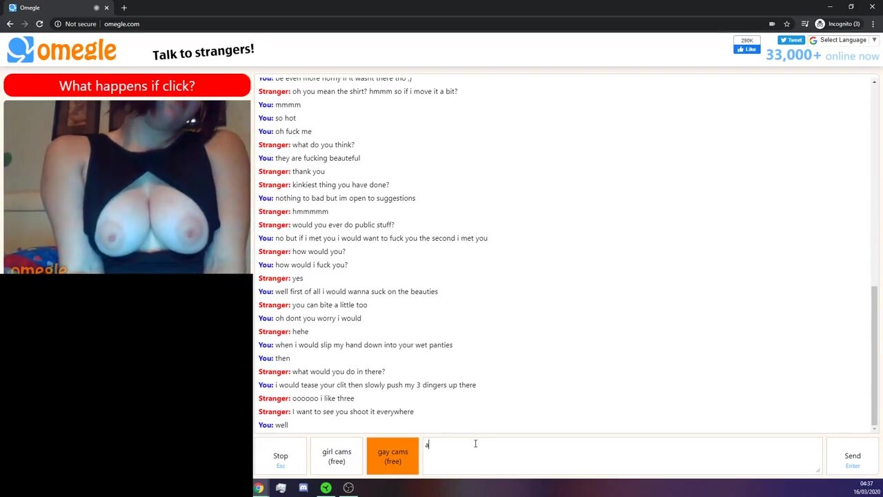 Omegle with sound porn