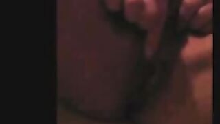 moaning milf in stockings with big nipples and big bush cums