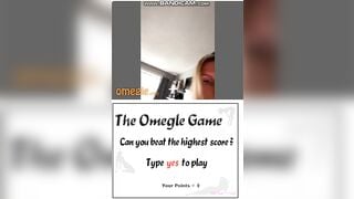 Blonde Girl Is Playing Hot Omegle Girl
