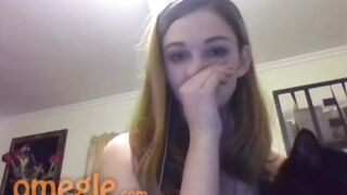 Omegle Teen Girl Gets Nasty