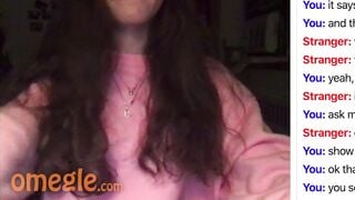 Omegle: Three Finger Face Fuck
