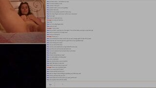 Cute Omegle Girl Goes All Out