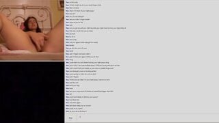 Cute Omegle Girl Goes All Out