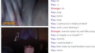 Omegle 5 - Thick Girl Pussy Play 5.19.13