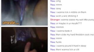 Omegle 5 - Thick Girl Pussy Play 5.19.13