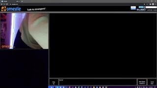 Omegle Teen Girl Gets Nasty