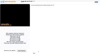 Omegle Points Game