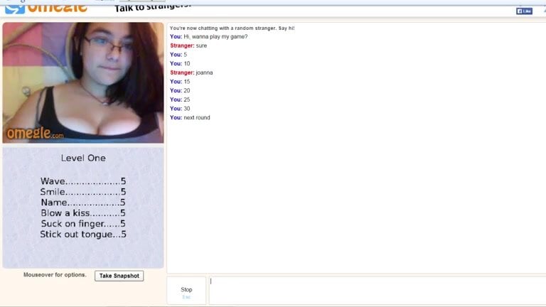 Omegle Points Game