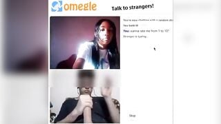 OMEGLE Teen 4 Fingers In Pussy