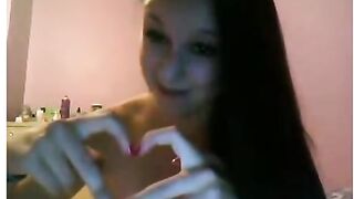Webcam Girl Strip And Rubbing