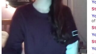 18 yo Omegle girl with AMAZING boobs