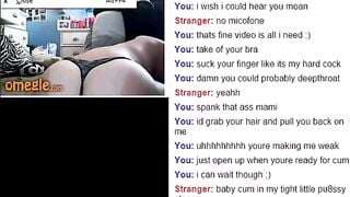 Omegle Girl Shows Off