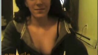 Omegle Teen Girl Gets Nasty
