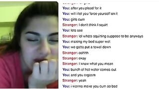 Hot Girl Shows Her Big Tits And Ass On Omegle