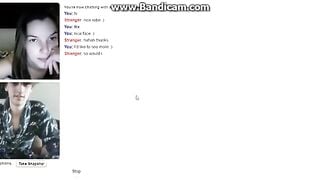OMEGLE Amazing Babe With Big Tits