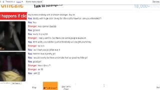 Omegle Cute Teen Masterbates For Big Cock