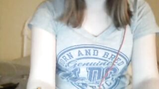 Horny Girl On Omegle Shows Big Tits