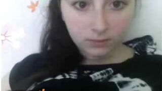 Amateur Teen Playing Points Game On Omegle Stickam