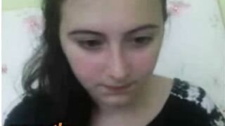 Amateur Teen Playing Points Game On Omegle Stickam