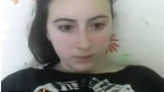 Amateur Teen Playing Points Game On Omegle Stickam