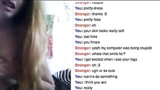 Cutie Teen Shows Off On Omegle