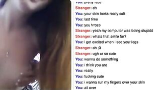 Cutie Teen Shows Off On Omegle