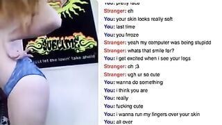 Cutie Teen Shows Off On Omegle
