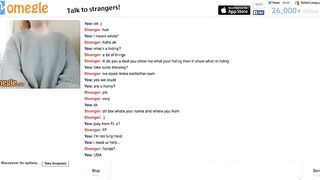 Tits Omegle