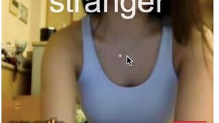 Omegle Teen Girl Gets Nasty