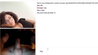 Omegle Pretty Slut Mouth Tease